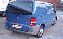 Mercedes Vito 110 CDI 9 plazas monovolumen azul